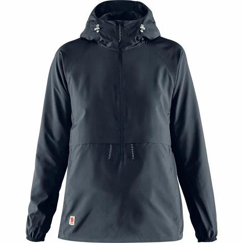 Fjällräven High Coast Anoraks Navy Singapore For Women (SG-394621)